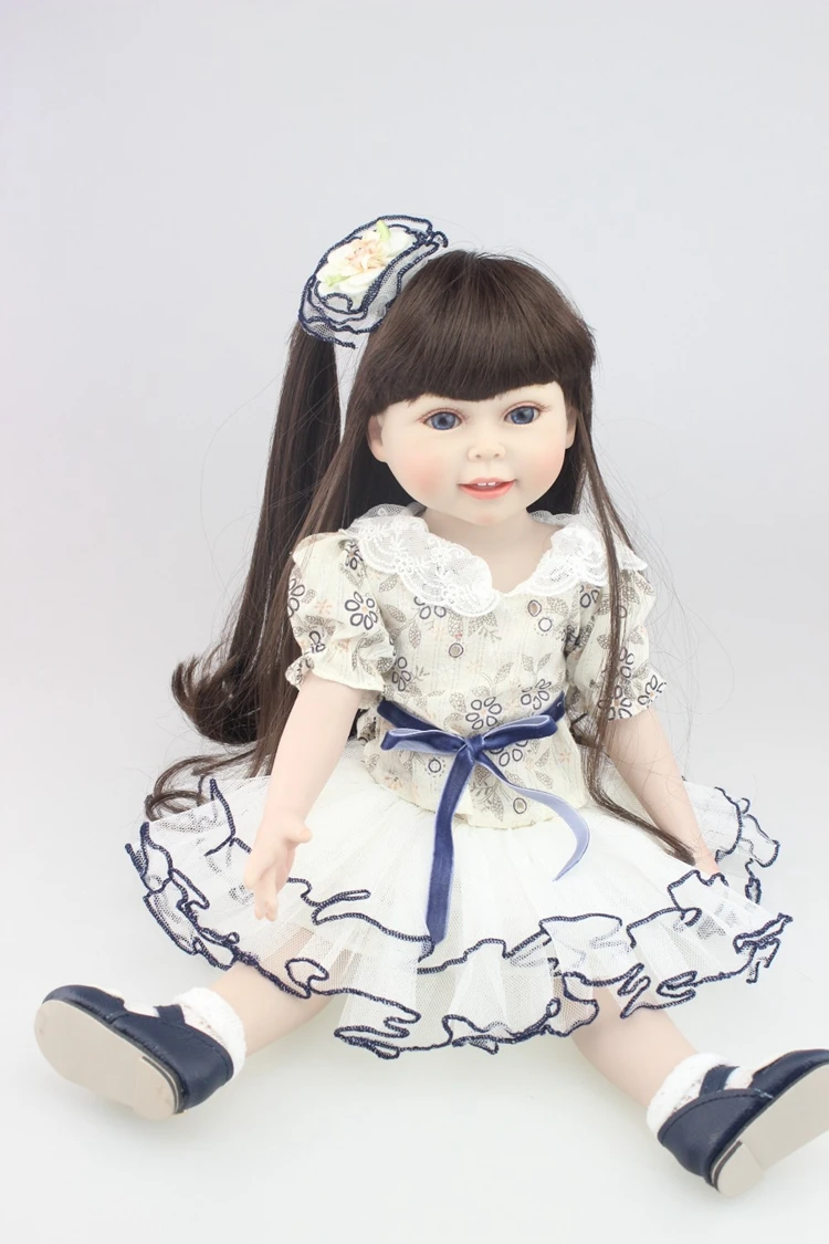 NPK 18 дюймов красивая принцесса BJD Кукла SD кукла с платьем для девочек игрушки bonecas
