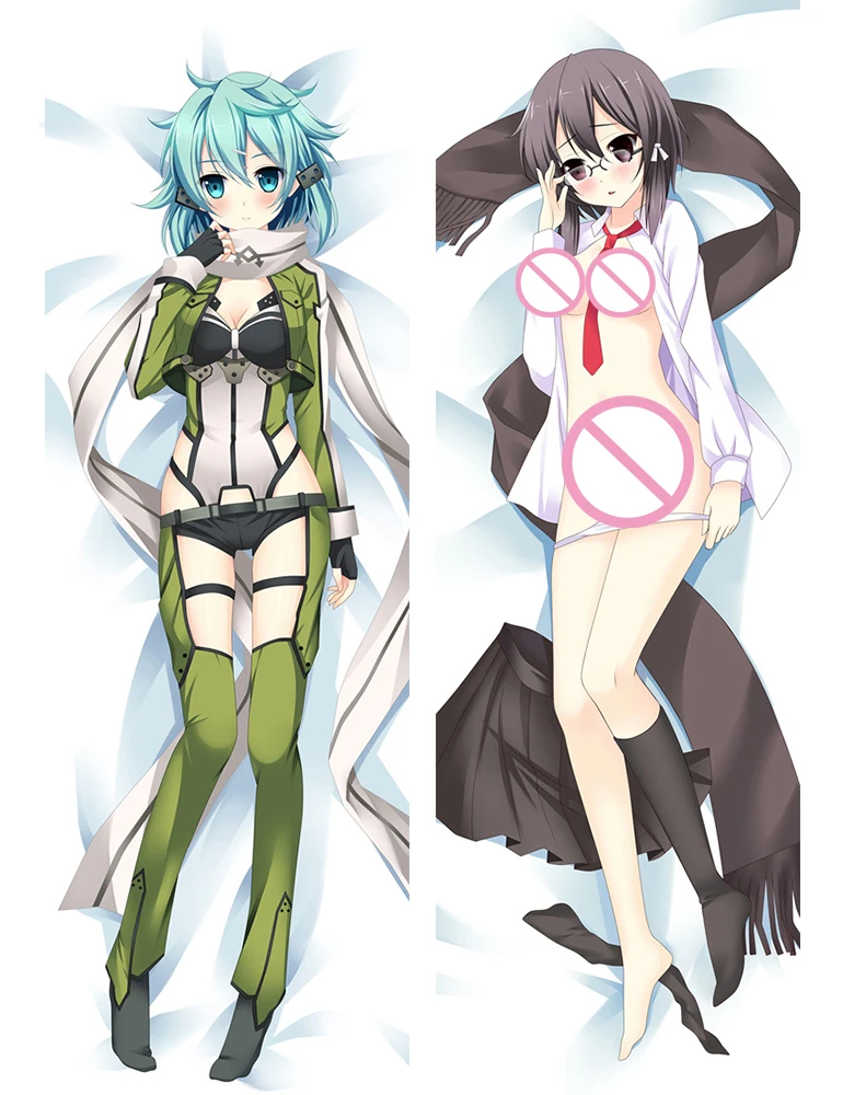 2017 September обновление аниме Sword Art Online SAO sexy girl Asada Shino Подушка Dakimakura чехол для