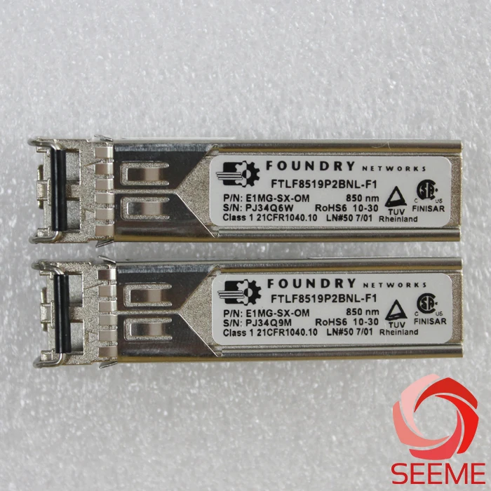 

Foundry FTLF8519P2BNL-F1, 2G 500M SFP.