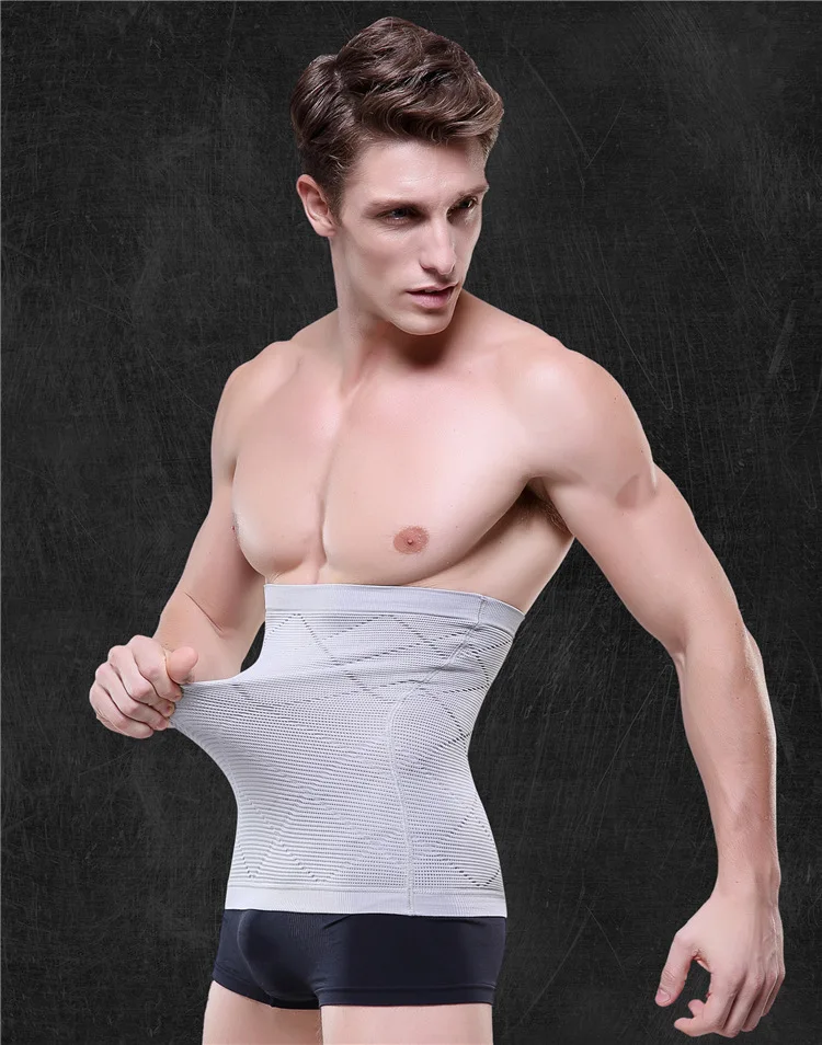 Формирователь талии cincher shaper мужской пояс узкий поддерживает талию