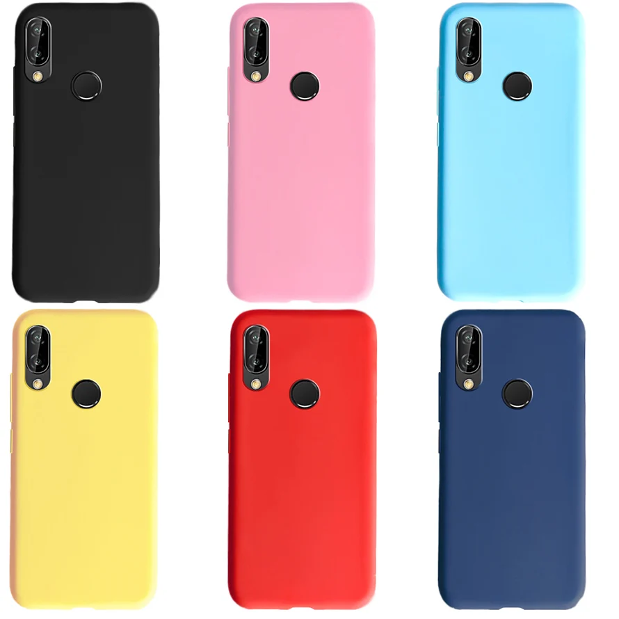 Чехол для телефона Huawei P20 Lite Женский тонкий мягкий чехол из ТПУ ярких цветов