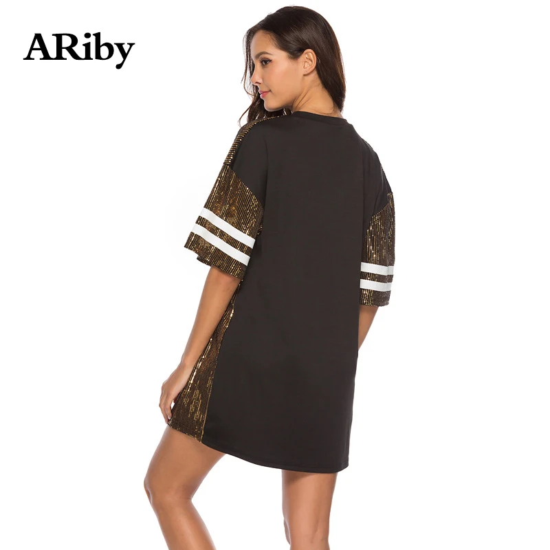 Женское платье Для летних вечеринок Платья ARiby 2019 новые пикантные цифровая