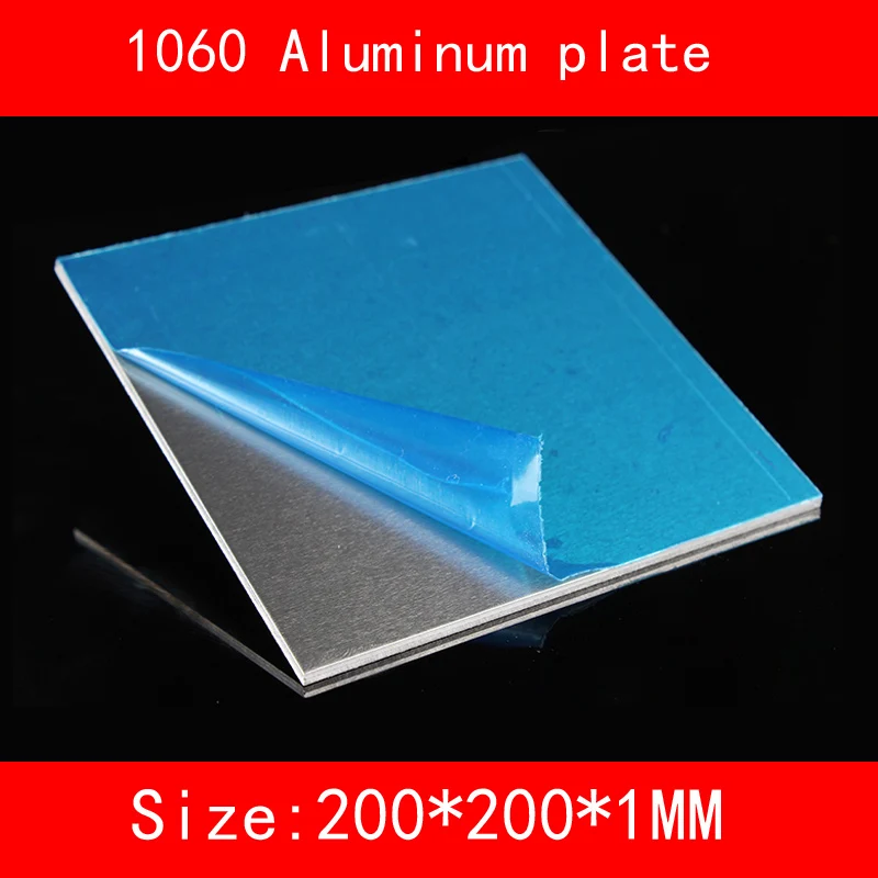 

6061# Aluminum plate 200*200*1mm (1.5,2,3mm thickness)
