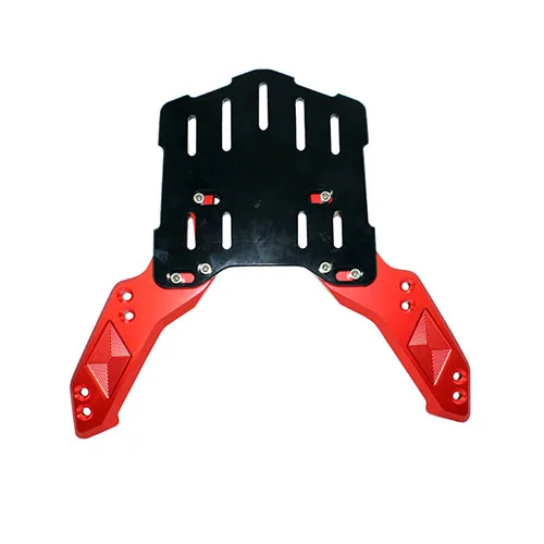 Красный CNC мотоциклетный задний багажный Кронштейн для Honda Forza300 Forza250 Forza125 MF13 задний верхний чехол для переноски - Цвет: Красный