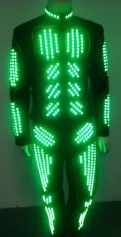 

LED dance Costume / LED Robot / LED Suits / light up dance suit / LED Light suit