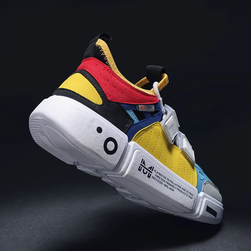 Новая цветная спортивная обувь мужские брендовые кроссовки Мужские дышащие