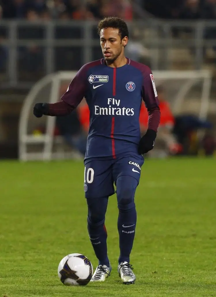Neymar Junior Наклейка на стену для футболиста, виниловый постер, декоративная Спортивная наклейка, настенная