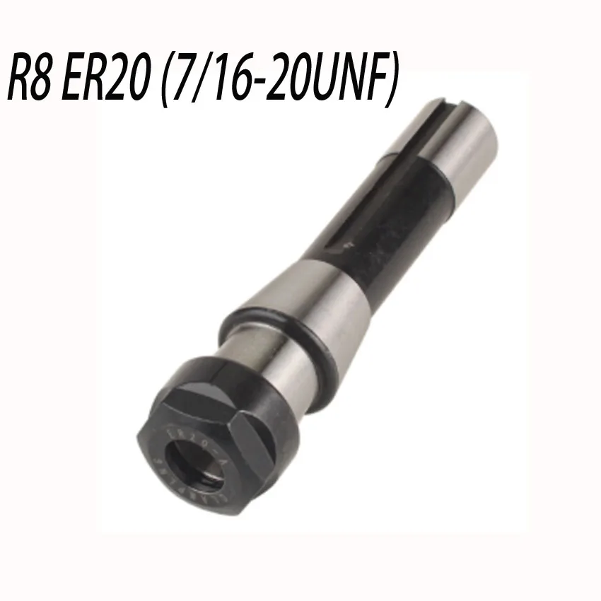 R8 ER20 (7/16-20UNF) Collet Chuck Toolholder for milling