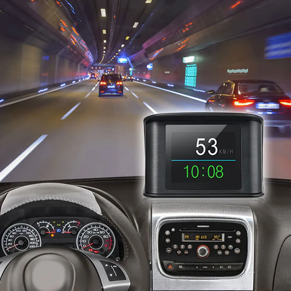 Универсальный Автомобильный дисплей цифровой GPS-датчик скорости умный Монитор
