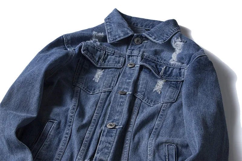 Новинка 19ss мужские с длинным рукавом сзади вышивка леопардовая Мода Высокое качество деним Бейсбол пальто и куртки абстрактный цифровой пальто# E199