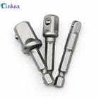 Переходник с шестигранным хвостовиком из хромованадиевой стали на удлинитель 14 дюйма, 38 дюйма, 12 дюйма, набор ручных инструментов