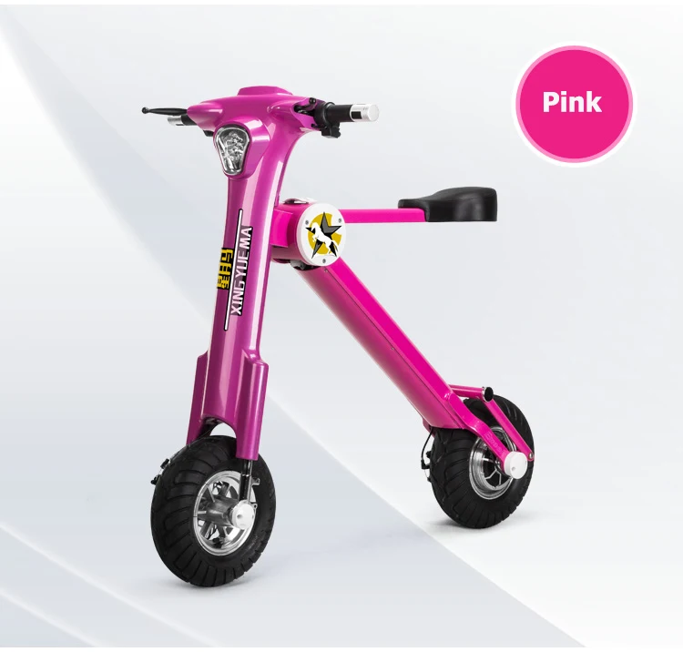 Мини Умный складной электрический велосипед скутер портативный автомобиль