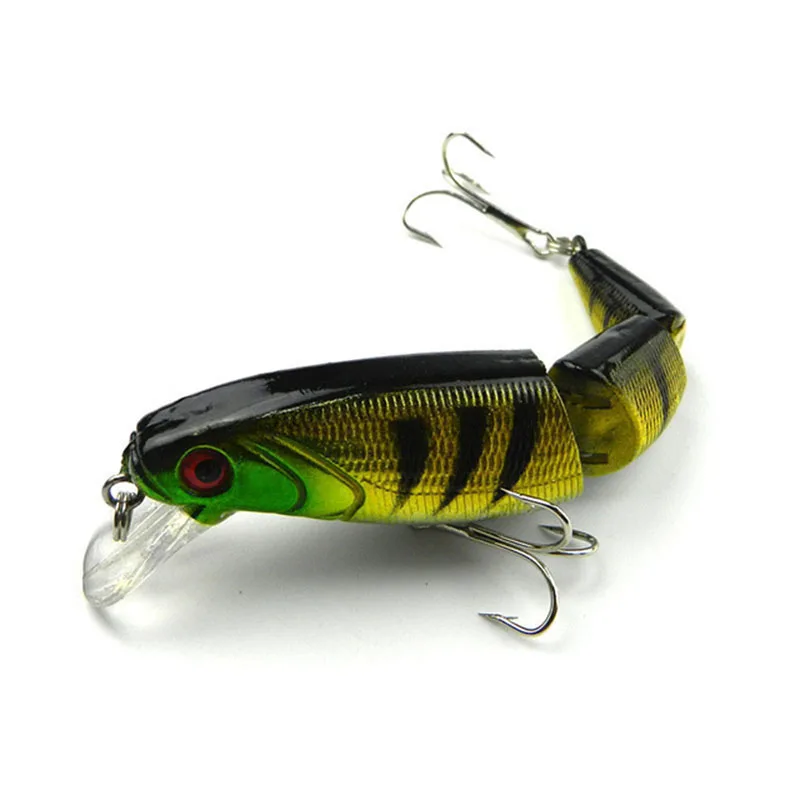 1PCS Jointed Fishing Lure 10.5CM 15G Floating Minnow Plastic Artificial Fishing Wobblers Tools 3 Sections Lure