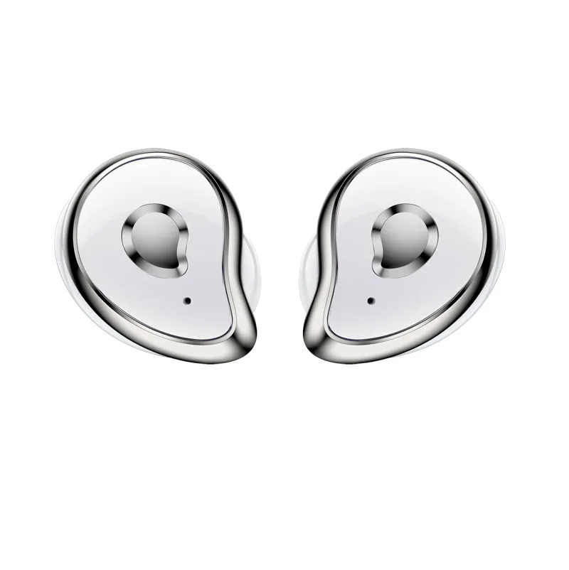 white and silver Yinyoo A11 SE-6 6D Bluetooth 5,0 TWS Беспроводные водонепроницаемые наушники Bluetooth с шумоподавлением наушники-вкладыши - Цвет: white and silver