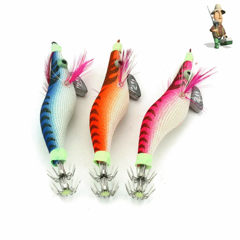 Бестселлер электронные Светящиеся креветки приманка кальмар Ночная рыбалка на