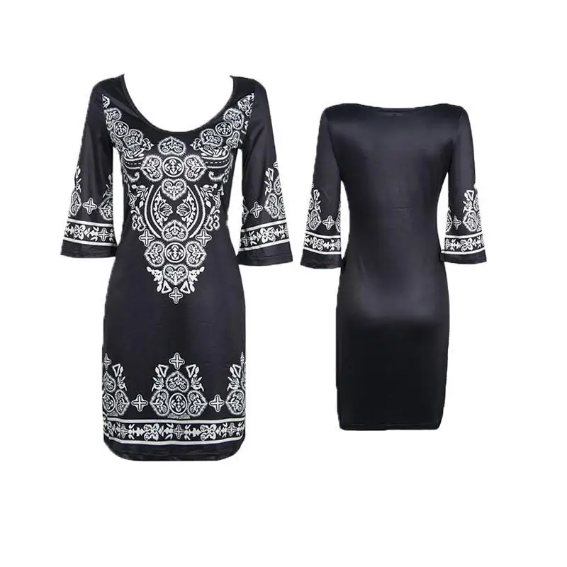 Iricheraf с цветочным принтом Обёрточная бумага Платья для женщин Для Vestidos Лидер