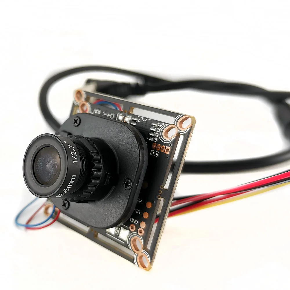 1080P 720P AHD DIY печатная плата камера Модуль CCTV камера безопасности с HD 3,6 мм объектив Поддержка ИК светодиодный 2MP 1MP AHD камера