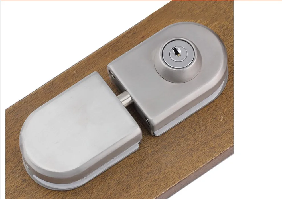 Rarelock рождественские принадлежности стеклянная скользящая дверная защелка замок SUS304 для женщин платье сумка магазин дверь Офис DIY i