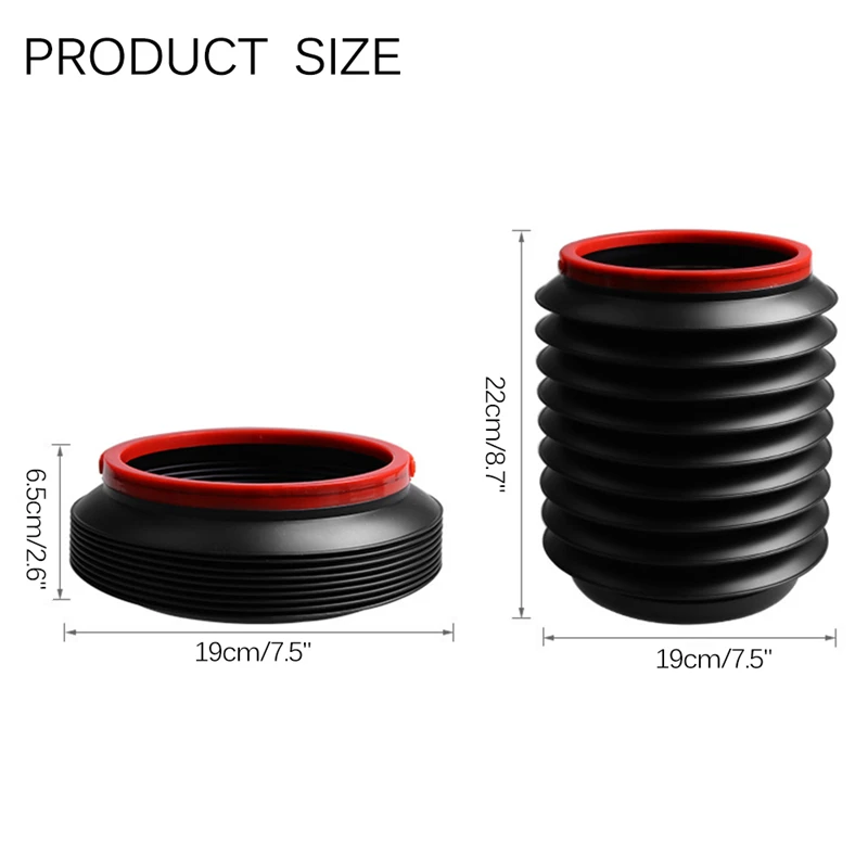 

Multifunction Portable Car Trash Can Creative Collapsible Telescopic Waste Bins Bathroom Kitchen Camp Outdoor Fishing Buckets 4L