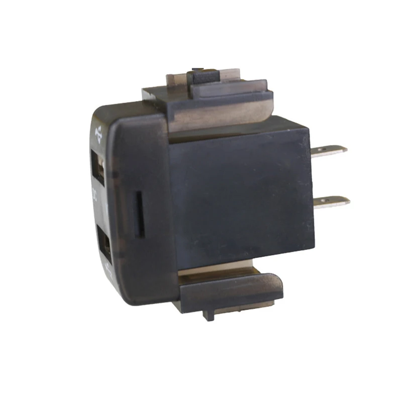 Универсальное автомобильное зарядное устройство 4.2A, двойной USB порт, зарядка, вольтметр, дисплей, адаптер для сотового телефона, зеленый, синий, красный светодиодный дисплей