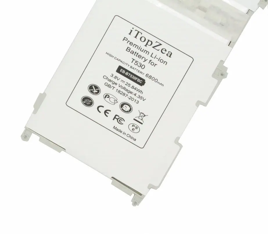 ITopzea 6800 мА/ч EB BT530FBC/EB BT530FBE запасная батарея для Samsung Galaxy Tab 4 10 1 &quotT530 T531 T535 P5220 SM