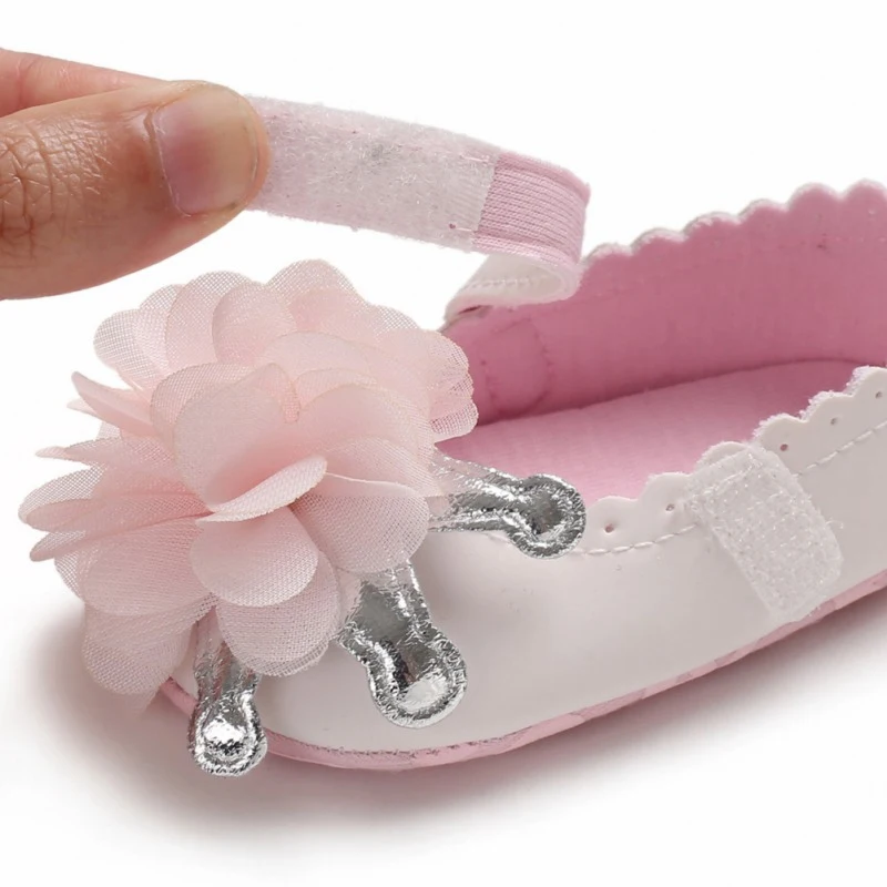 

Brand PU Leather Shoes Baby Boy Girl Baby Casual Shoes Flower Fringe Soft Soled Non-slip Footwear Crib Shoes First Walkers