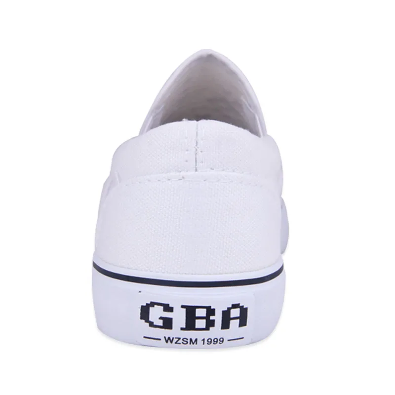 Удобная женская обувь сезон осень парусиновая с ручной росписью черного кота