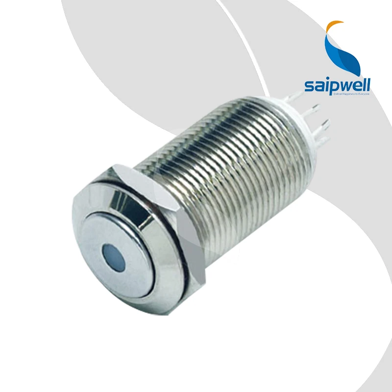 Самоблокирующийся тип водонепроницаемый IP67 миниатюрный кнопочный