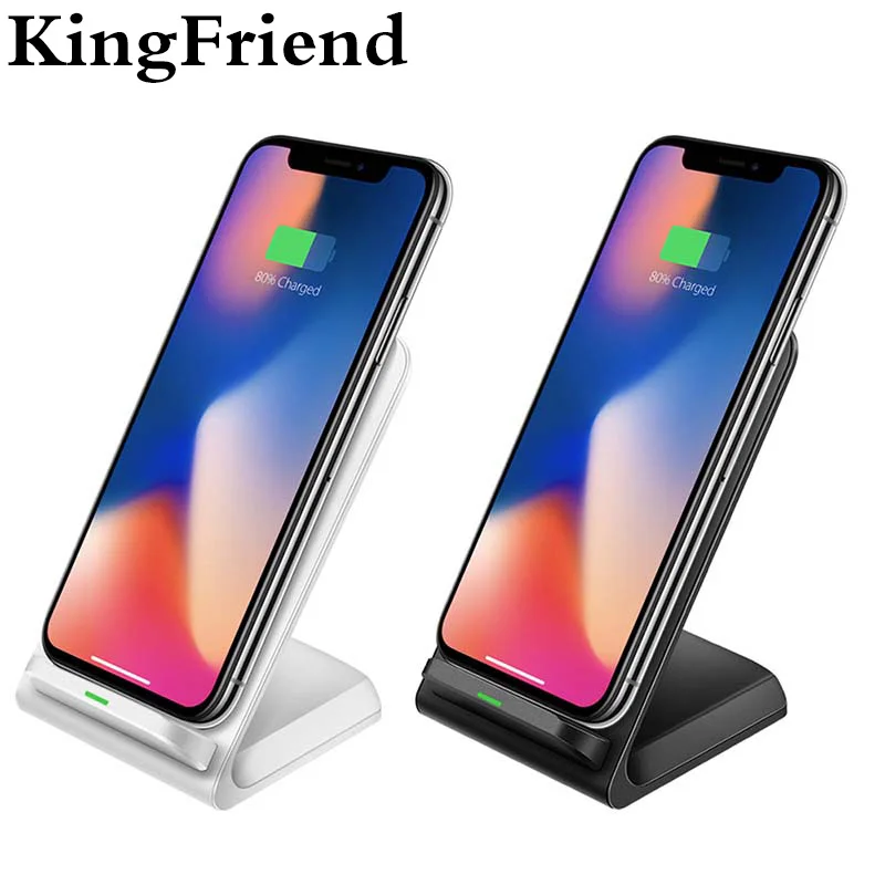 10 Вт Qi Беспроводное зарядное устройство для iPhone 8 X XR XS Max QC3.0 быстрая Беспроводная