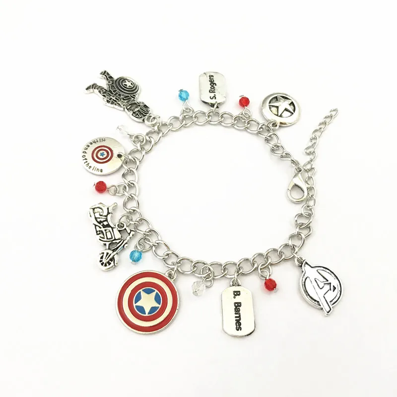 FANTASY UNIVERSE Бесплатная доставка 20 шт много супергероя браслет DKSDKEKD03|charm bracelet|a