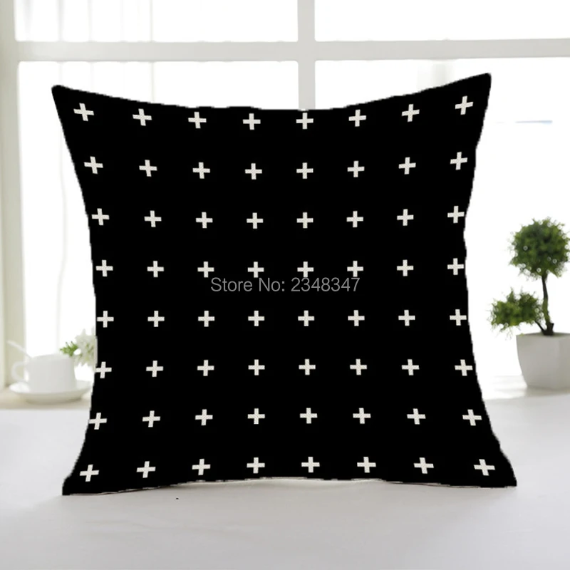 Модная накидка в горошек декоративная льняная подушка для сиденья автомобиль