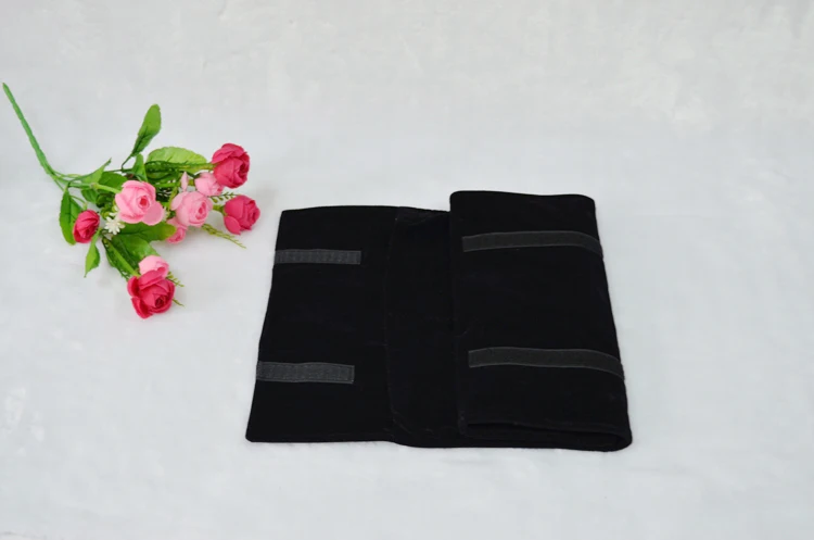 Портативный Организатор мягкая сумка складная Black Velvet ювелирные изделия путешествия Серьги-гвоздики 60 пар хранения ювелирные изделия Roll Up сумка Carring