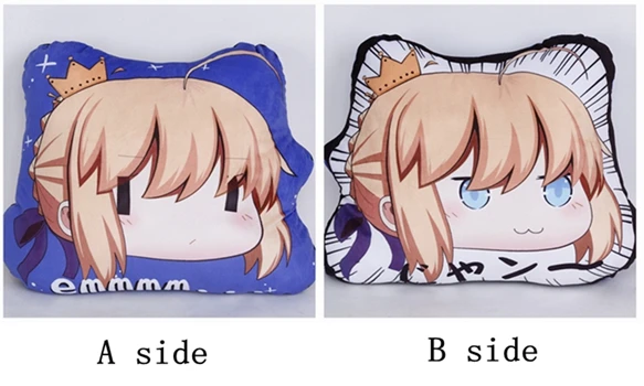 Аниме JK Fate Grand Order FGO Saber Alter Jeanne dArc Astolfo Tamamo no Mae Emiya Merlin Gilgamesh Косплей плюшевая кукла-Подушка игрушка