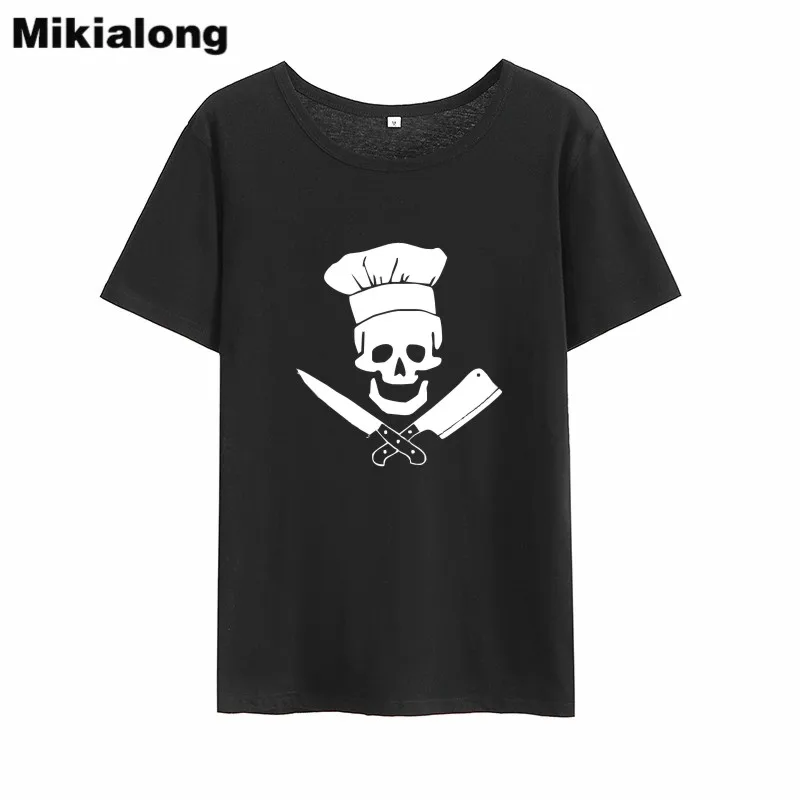 Футболка Mikialong женская в стиле Харадзюку забавная хлопковая тенниска с коротким