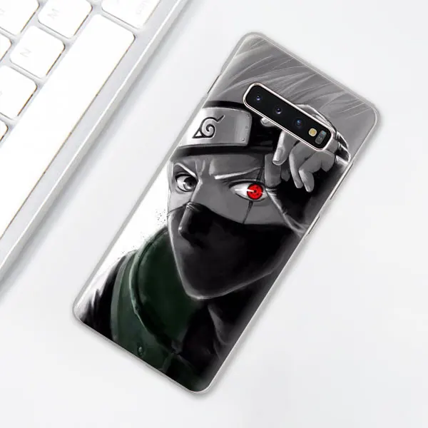 008 Аниме Наруто минималистичный чехол для телефона samsung Galaxy S10e S10 Plus S7 S8 S9 Plus Note 8 9 M10 M20 M30 жесткий чехол Coque - Цвет: 008