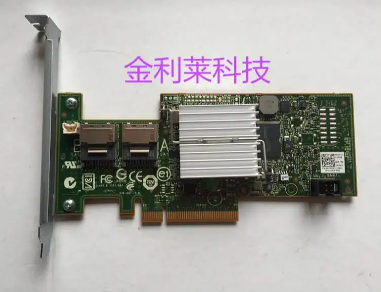 

Controller H200 47MCV H215J 3J8FW 8 port NO-cache 6Gb/s RAID0.1 Card