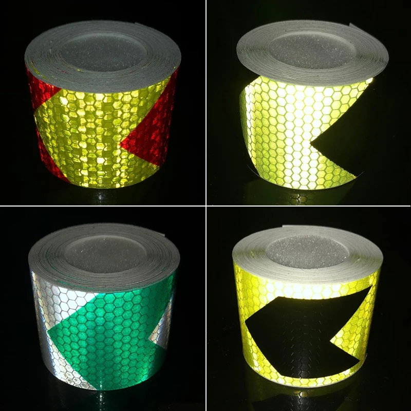 5 см x 1 м светоотражающие полоски автомобильные наклейки Стайлинг автомобиля