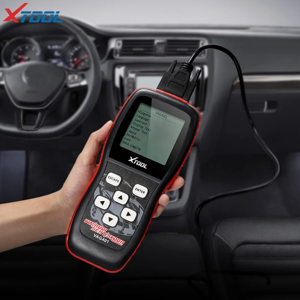 Диагностический сканер OBD2 XTOOL VAG401 для AUDI SEAT SKODA|Диагностические сканеры