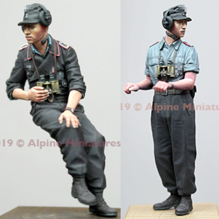 1/35 г. летний комплект Panzer Commander полимерная модель Soldier GK военная тематика Второй