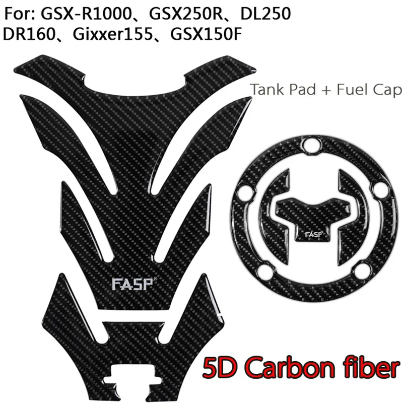 G008-3 Крышка топливного бака наклейка накладка наклейка для GSX S1000F R600 R1000 S750 - Цвет: G008-3