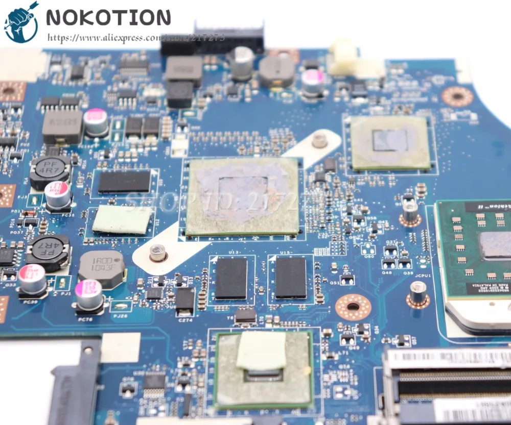 NOKOTION для acer aspire 5551 5551G 5552 5552G материнская плата для ноутбука NEW75 LA-5911P MBPUU02001 основная плата HD5650M 1 ГБ Бесплатный процессор
