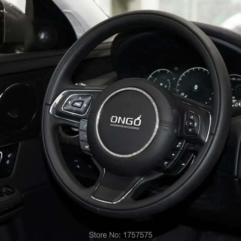 Серебряное/Золотое кольцо для руля Jaguar XF/ XE/ XJ/F-Pace/F- Type автомобильные аксессуары