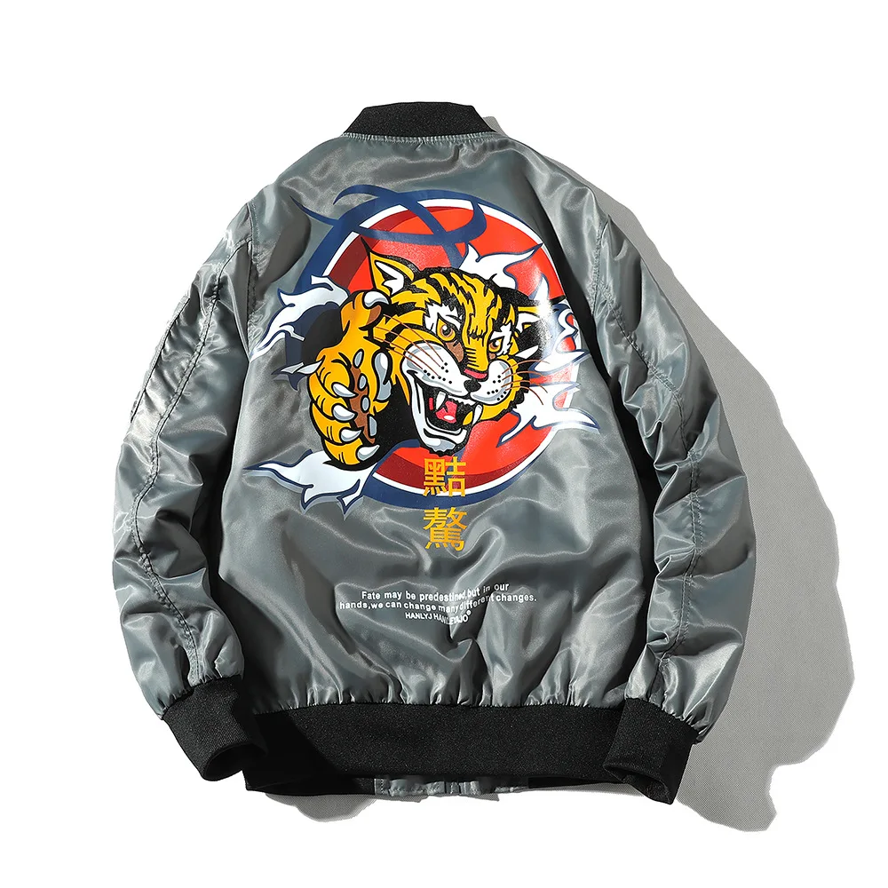 Модная мужская куртка бомбер MA1 верхняя одежда в японском стиле военные летные