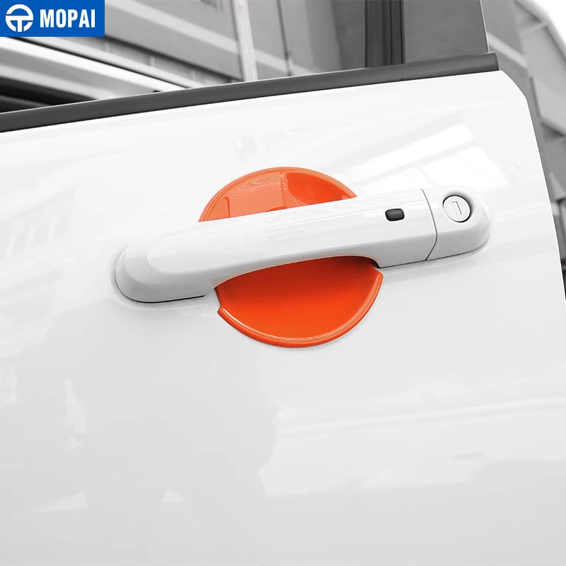 MOPAI ABS Автомобильная дверная ручка, декоративная крышка, накладка, наклейки для Jeep Renegade, внешние аксессуары, автомобильный стиль