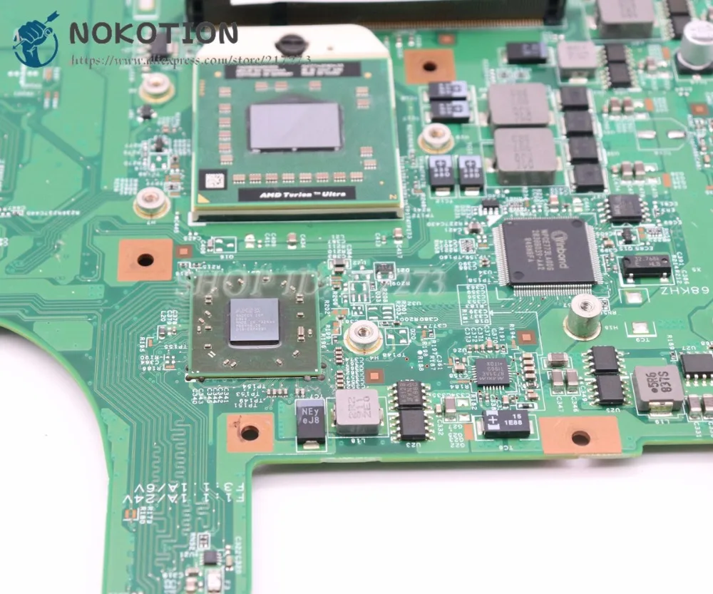 Материнская плата NOKOTION MBAUA01001 MB.AUA01.001 для ноутбука Acer aspire 5535 5235 48.4K901.021 Socket S1 DDR2
