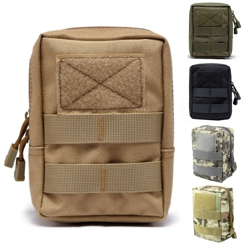tactical molle system medical pouch 1000d utility edc tool accessory waist pack phone case airsoft hunting pouch free global shipping