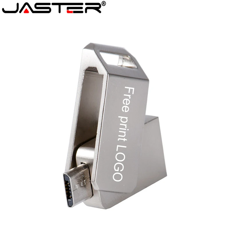 JASTER Горячая USB флэш-накопитель 4 ГБ 16 ГБ 32 ГБ 64 Гб OTG телефон флеш-накопитель 2 в 1 USB диск для Android планшет смартфон