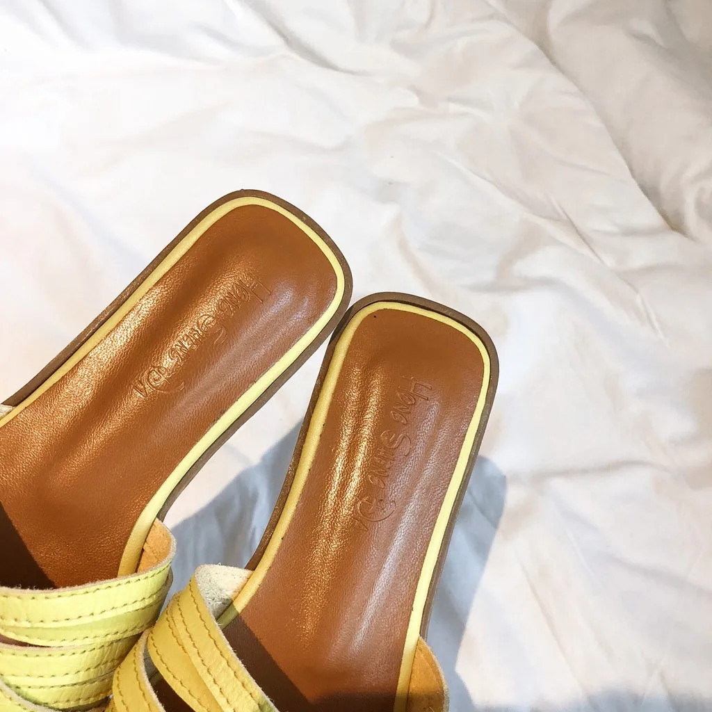 SAGACE модные женские шлепанцы на плоской подошве женская пляжная повседневная