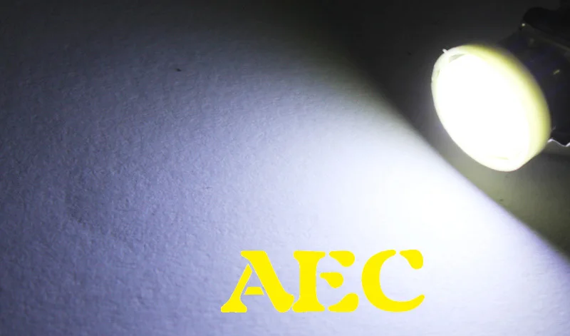 100 шт. BA9S COB 1 светодиод 6 чипов около 5 Вт T4W Автомобильные светодиодные фонари smd DC 12