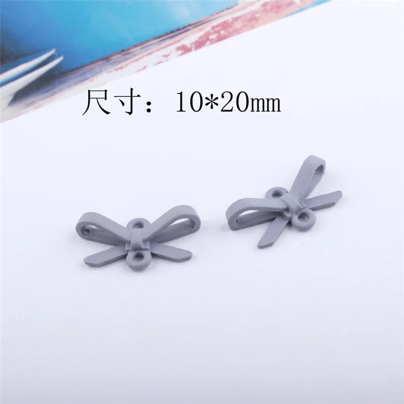 Двойная подвеска с бантом 5 цветов | Украшения и аксессуары